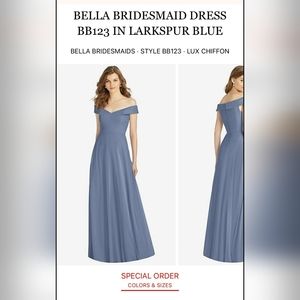 Bella size 16R  🩵👗